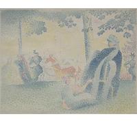 POSTERIIk Famous Print Pop Art Wall Art Graffiti in the Park by Henri Edmond Cross Art Prints for Home Decor 60x90cm