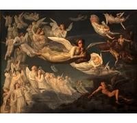 POSTERIIk Famous Print Pop Art Wall Art Graffiti Poem of the Soul Passage of the Soul by Louis Janmot Art Prints for Home Decor 60x90cm