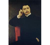 POSTERIIk Famous Print Pop Art Wall Art Graffiti Portrait De Marcel Proust by Jacques Emile Blanche Art Prints for Home Decor 60x90cm