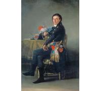 POSTERIIk Famous Print Pop Art Wall Art Graffiti Portrait of Ferdinand Guillemardet by Francisco De Goya Art Prints for Home Decor 60x90cm