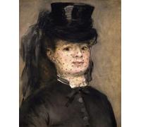 POSTERIIk Famous Print Pop Art Wall Art Graffiti Portrait of Madame Darras Nee Henriette Oudiette by Pierre Auguste Renoir Art Prints for Home Decor 60x90cm