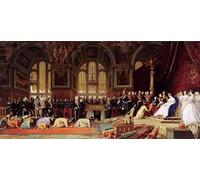POSTERIIk Famous Print Pop Art Wall Art Graffiti Reception of the Ambassadors of Siam by Jean Leon Gerome Art Prints for Home Decor 60x90cm