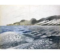 POSTERIIk Famous Print Pop Art Wall Art Graffiti Scapa Flow by Eric Ravilious Art Prints for Home Decor 60x90cm