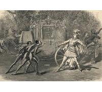 POSTERIIk Famous Print Pop Art Wall Art Graffiti Scene From the Covent Garden Pantomime by David Henry Friston Art Prints for Home Decor 60x90cm