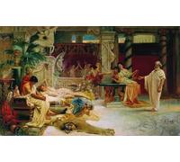 POSTERIIk Famous Print Pop Art Wall Art Graffiti Socrates Finds His Student Alcibiades At Heterai by Henryk Hector Siemiradzki Art Prints for Home Decor 60x90cm