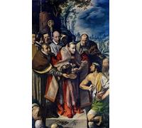 POSTERIIk Famous Print Pop Art Wall Art Graffiti St. Carlo Borromeo Giving Communion to the Plague Victims by Tanzio Da Varallo Art Prints for Home Decor 60x90cm