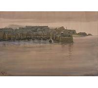 POSTERIIk Famous Print Pop Art Wall Art Graffiti St Ives Christmas Day by Charles Napier Hemy Art Prints for Home Decor 60x90cm
