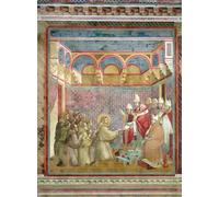 POSTERIIk Famous Print Pop Art Wall Art Graffiti St Receives Approval of His `regula Prima by Giotto Di Bondone Art Prints for Home Decor 60x90cm