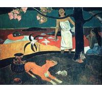 POSTERIIk Famous Print Pop Art Wall Art Graffiti Tahiti Tahitian Pastoral Paul Gauguin by Paul Gauguin Art Prints for Home Decor 60x90cm
