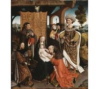 POSTERIIk Famous Print Pop Art Wall Art Graffiti the Adoration of the Magi Art Prints for Home Decor 60x90cm
