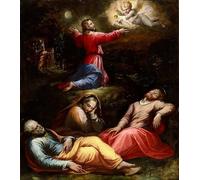 POSTERIIk Famous Print Pop Art Wall Art Graffiti the Agony in the Garden by Giorgio Vasari Art Prints for Home Decor 60x90cm