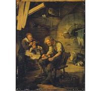 POSTERIIk Famous Print Pop Art Wall Art Graffiti the Cobbler's Family by Carl Gustav Pilo Art Prints for Home Decor 60x90cm