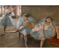 POSTERIIk Famous Print Pop Art Wall Art Graffiti the Dance Lecon by Edgar Degas Art Prints for Home Decor 60x90cm