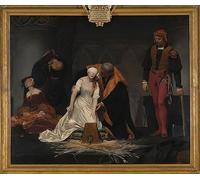 POSTERIIk Famous Print Pop Art Wall Art Graffiti the Execution of Lady Jane Grey by Paul Delaroche Art Prints for Home Decor 60x90cm