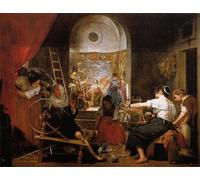 POSTERIIk Famous Print Pop Art Wall Art Graffiti the Fable of Arachne by Diego Rodriguez De Silva Velazquez Art Prints for Home Decor 60x90cm