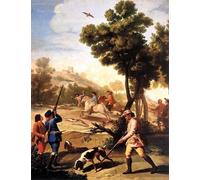 POSTERIIk Famous Print Pop Art Wall Art Graffiti The Quail Shoot Francisco de Goya Art Prints for Home Decor 60x90cm