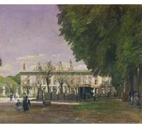 POSTERIIk Famous Print Pop Art Wall Art Graffiti the Ruins of the Chateau De Saint Cloud by Francois Louis Francais Art Prints for Home Decor 60x90cm