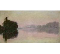 POSTERIIk Famous Print Pop Art Wall Art Graffiti the Seine At Port Villez Evening Effect by Claude Monet Art Prints for Home Decor 60x90cm