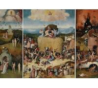 POSTERIIk Famous Print Pop Art Wall Art Graffiti the Ship of Fools by Hieronymus Boske Art Prints for Home Decor 60x90cm
