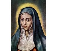 POSTERIIk Famous Print Pop Art Wall Art Graffiti The Virgin Mary El Greco Art Prints for Home Decor 60x90cm