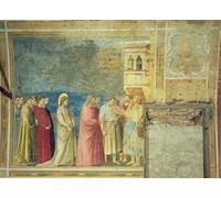 POSTERIIk Famous Print Pop Art Wall Art Graffiti the Virgins Wedding Procession by Giotto Di Bondone Art Prints for Home Decor 60x90cm