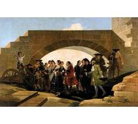 POSTERIIk Famous Print Pop Art Wall Art Graffiti the Wedding by Francisco De Goya Art Prints for Home Decor 60x90cm