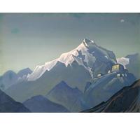 POSTERIIk Famous Print Pop Art Wall Art Graffiti Tibet a Monastery by Nicholas Roerich Art Prints for Home Decor 60x90cm