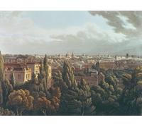 POSTERIIk Famous Print Pop Art Wall Art Graffiti View From the Gallery in the Observatory Engraved by J. Bluck St July by Mallord William Turner Art Prints for Home Decor 60x90cm