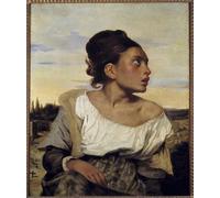 POSTERIIk Famous Print Pop Art Wall Art Graffiti Young Orphan At the Cemetery Painting by Ferdinandeugene Delacroix Art Prints for Home Decor 60x90cm