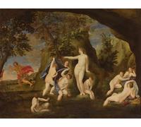 POSTERIIk Vintage Art Print Images Pictures Print Actaeon Metamorphoses Into a Stag by Francesco Albani Modern Colour Posters for Office Home Decor 60x90cm