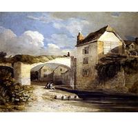 POSTERIIk Vintage Art Print Images Pictures Print Boys Fishing by Varley Modern Colour Posters for Office Home Decor 60x90cm