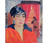 POSTERIIk Vintage Art Print Images Pictures Print Concierge in Paris by Boris Dmitrievich Grigoriev Modern Colour Posters for Office Home Decor 60x90cm