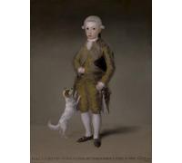 POSTERIIk Vintage Art Print Images Pictures Print Don Vicente Isabel Osorio De Moscoso and Álvarez De Toledo by Francisco De Goya Modern Colour Posters for Office Home Decor 60x90cm