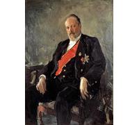 POSTERIIk Vintage Art Print Images Pictures Print Finance Minister Sergei Witte by Valentin Alexandrovich Serov Modern Colour Posters for Office Home Decor 60x90cm