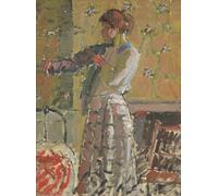 POSTERIIk Vintage Art Print Images Pictures Print Girl Dressing by Harold Gilman Modern Colour Posters for Office Home Decor 60x90cm