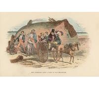 POSTERIIk Vintage Art Print Images Pictures Print Illustration for David Copperfield by Hablot Knight Browne Modern Colour Posters for Office Home Decor 60x90cm