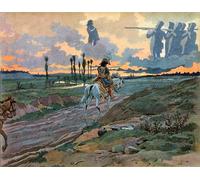 POSTERIIk Vintage Art Print Images Pictures Print Joachim Murat Returned to Naples After Leipzig's Defeat in Modern Colour Posters for Office Home Decor 60x90cm