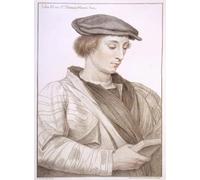 POSTERIIk Vintage Art Print Images Pictures Print John More by Hans Holbein Der Jüngere Modern Colour Posters for Office Home Decor 60x90cm