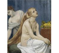 POSTERIIk Vintage Art Print Images Pictures Print la Toilette Pierre Cécile Puvis De Chavannes Modern Colour Posters for Office Home Decor 60x90cm