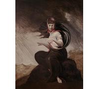 POSTERIIk Vintage Art Print Images Pictures Print Mad Kate by Henry Fuseli Modern Colour Posters for Office Home Decor 60x90cm