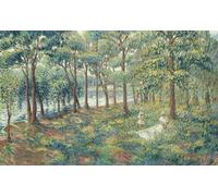 POSTERIIk Vintage Art Print Images Pictures Print Madame Lebasque and Her Son on the Bank of the Marne by Henri Lebasque Modern Colour Posters for Office Home Decor 60x90cm