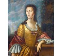 POSTERIIk Vintage Art Print Images Pictures Print Mary Bethel Boude Mrs Samuel Boude by Benjamin West Modern Colour Posters for Office Home Decor 60x90cm