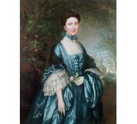 POSTERIIk Vintage Art Print Images Pictures Print Miss Theodosia Magill Countess Clanwilliam by Gainsborough Modern Colour Posters for Office Home Decor 60x90cm