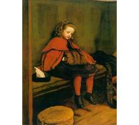 POSTERIIk Vintage Art Print Images Pictures Print My Second Sermon by John Everett Millais Modern Colour Posters for Office Home Decor 60x90cm