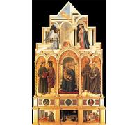 POSTERIIk Vintage Art Print Images Pictures Print Polyptych of Piero della Francesca Modern Colour Posters for Office Home Decor 60x90cm