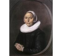 POSTERIIk Vintage Art Print Images Pictures Print Portrait of a Woman Frans Hals Modern Colour Posters for Office Home Decor 60x90cm