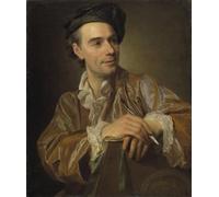 POSTERIIk Vintage Art Print Images Pictures Print Portrait of the Painter Claude Vernet by Alexander Roslin Modern Colour Posters for Office Home Decor 60x90cm