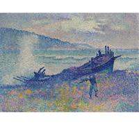 POSTERIIk Vintage Art Print Images Pictures Print Shipwreck by Henri Edmond Cross Modern Colour Posters for Office Home Decor 60x90cm