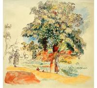 POSTERIIk Vintage Art Print Images Pictures Print Southern Landscape by Pierre Auguste Renoir Modern Colour Posters for Office Home Decor 60x90cm