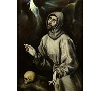 POSTERIIk Vintage Art Print Images Pictures Print St of Assisi Receiving the Stigmata by El Greco Modern Colour Posters for Office Home Decor 60x90cm